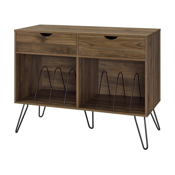 Rjava knjižna omara Novogratz Concord, 101 x 81 cm-image-2