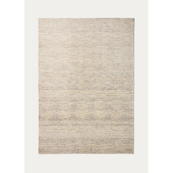Kremno bela ročno tkana volnena preproga 160x230 cm Lenuo – Kave Home