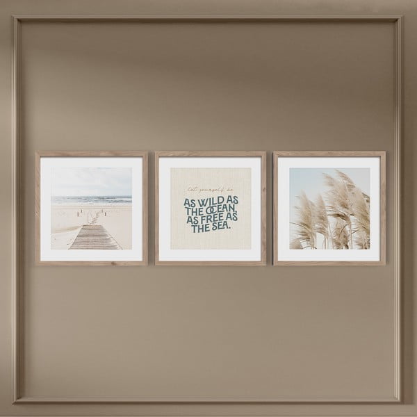Slike v kompletu 3 ks 30x40 cm Seaside – Styler-image-3