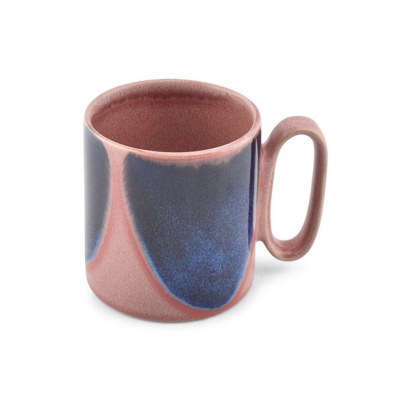 Modra/rožnata skodelica iz kamenine 390 ml Paint – Salt&Pepper-image-2