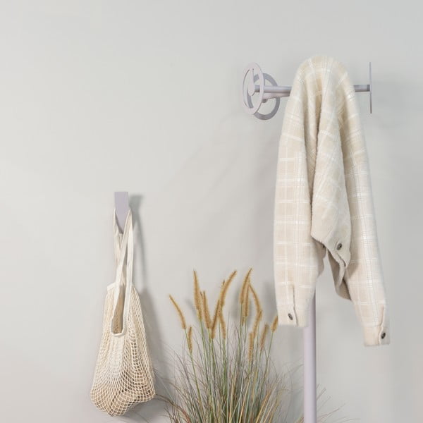 Sivorjav jeklen stenski obešalnik Angle – Spinder Design-image-1