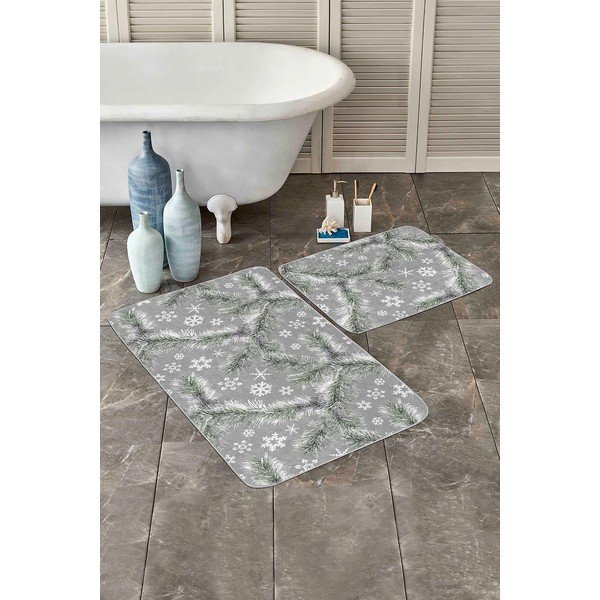 Sive kopalniške preproge v kompletu 2 ks 60x100 cm – Mila Home-image-3