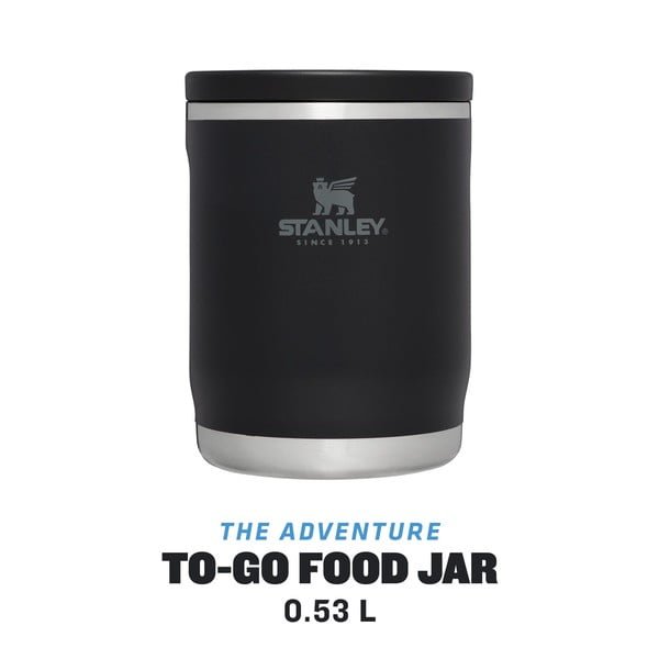 Črna termovka za hrano iz nerjavečega jekla 530 ml Adventure To-Go  Black – Stanley-image-4