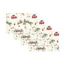 Bombažni pogrinjki v kompletu 4 ks 30x46 cm Christmas Town – Catherine Lansfield