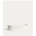 Bel keramičen umivalnik 50x31 cm Ovara – Kave Home