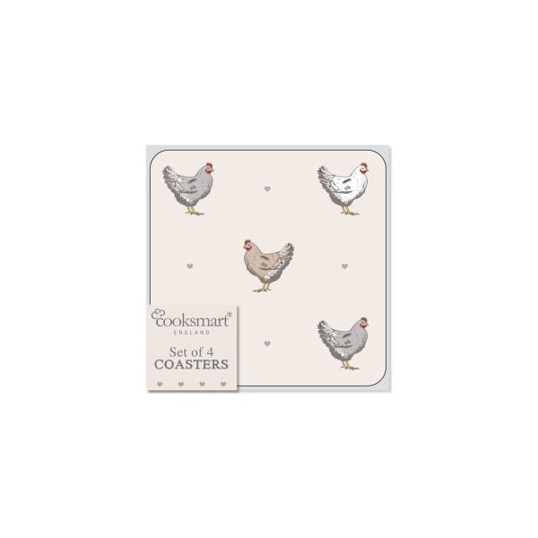 Komplet 4 podstavkov Cooksmart ® Farmer Cork-image-2
