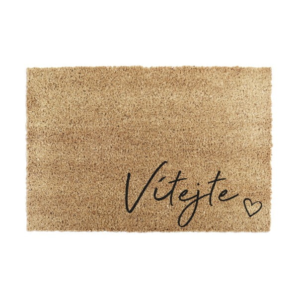 Predpražnik iz kokosovih vlaken 40x60 cm Vítejte – Artsy Doormats