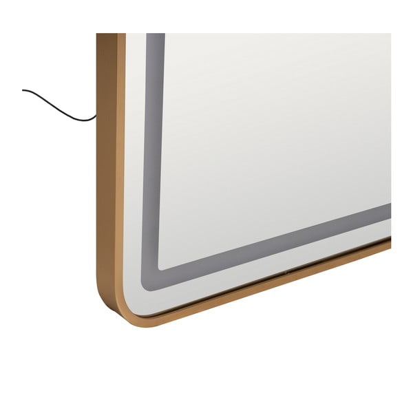 Stensko ogledalo z lučjo 50x160 cm – Ixia-image-2