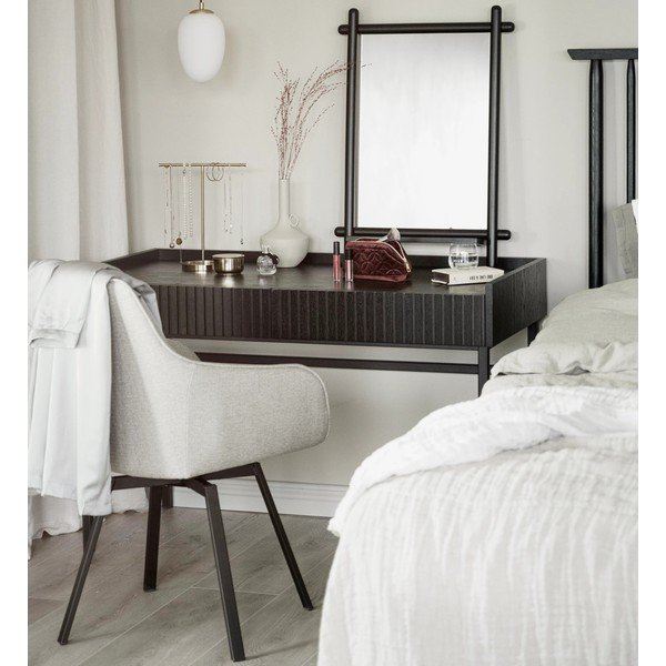 Delovna miza s ploščo v hrastovem dekorju 120x61 cm Halifax - Rowico-image-1