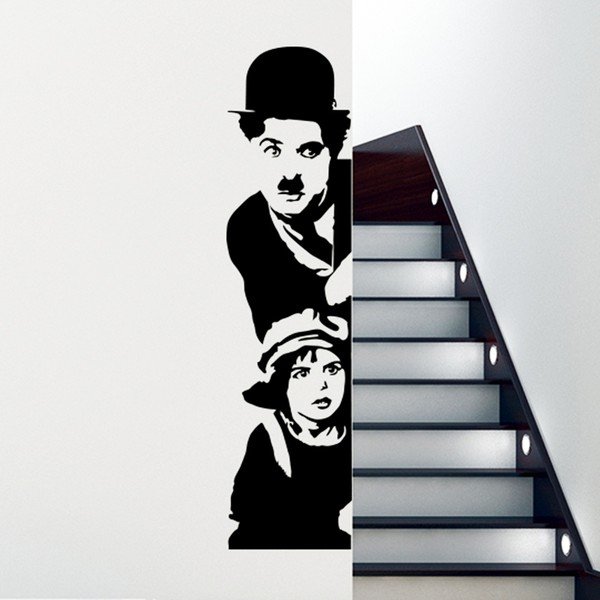 Ambiance Charlie Chaplin nalepka-image-2