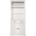 Bel regal iz masivnega bora 181x31 cm Mille – Støraa