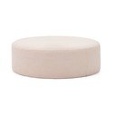 Svetlo rožnat tabure iz tkanine bouclé Kaeli – Kave Home