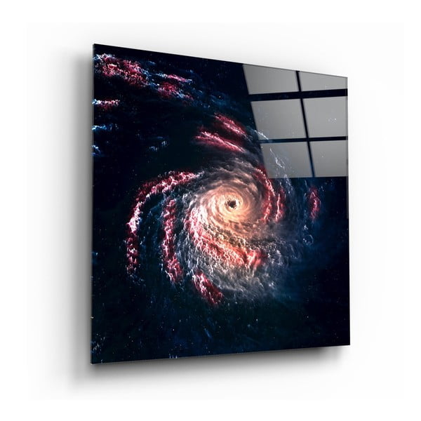Slika na steklo Insigne Črna luknja, 100 x 100 cm