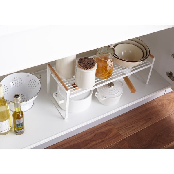 Bela kuhinjska polica Yamazaki Tosca-image-2