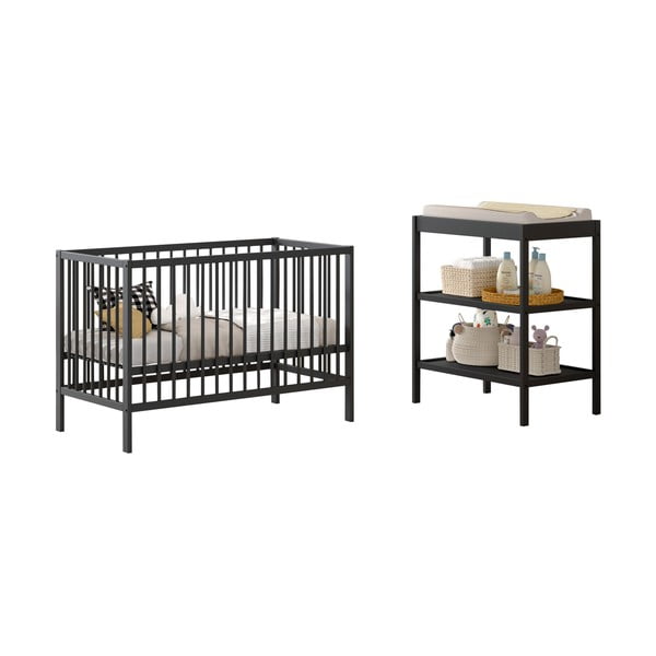 Komplet pohištva za otroke iz masivne bukve 2 ks Dino – Vipack