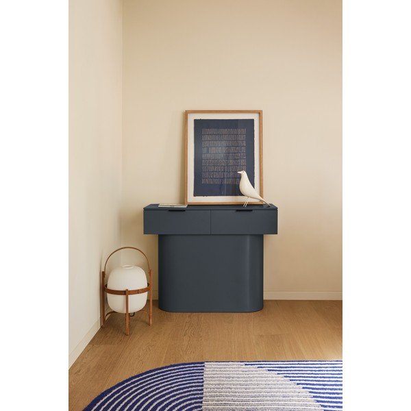 Antracitno siva stranska mizica 36x100 cm Totem – Teulat-image-1