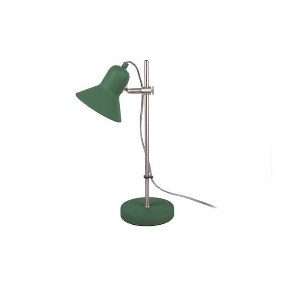 Temno zelena namizna svetilka Leitmotiv Slender, višina 43 cm