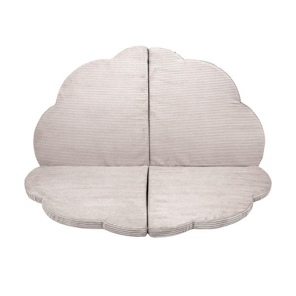 Slonokoščena otroška igralna podloga 160x160 cm – Meowbaby