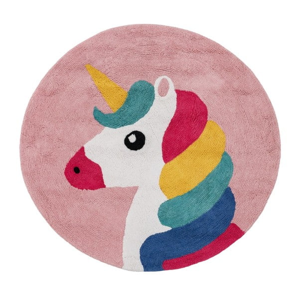 Bombažna otroška preproga ø 100 cm Unicorn – Ixia