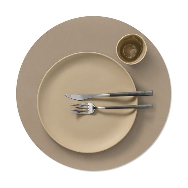 Pogrinjek iz eko usnja ø 40 cm Circle XL Nupo – LIND DNA-image-1