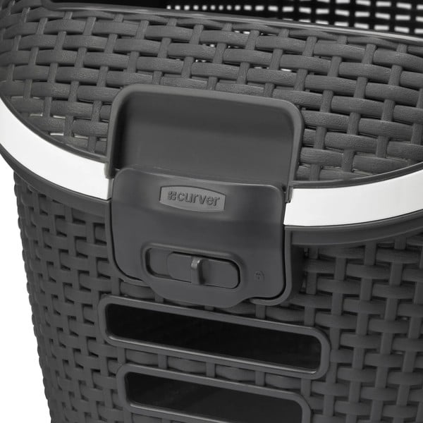 Temno siva potovalna škatla za hišne ljubljenčke Curver Vintage-image-3