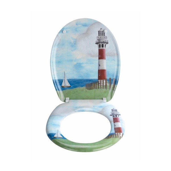 Wenko Lighthouse straniščna deska, 44,5 x 36,5 cm-image-2