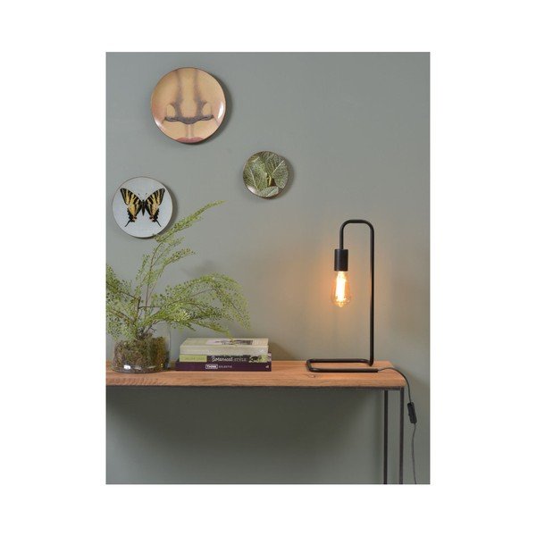 Črna namizna svetilka (višina 44 cm) London – it's about RoMi-image-2