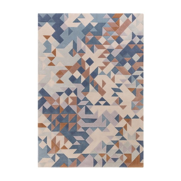 Modro-bež preproga 170x120 cm Enigma - Asiatic Carpets