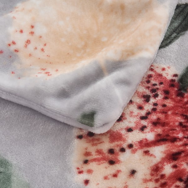 Svetlo siva enojna posteljnina iz mikropliša 140x200 cm Margot – My House-image-4