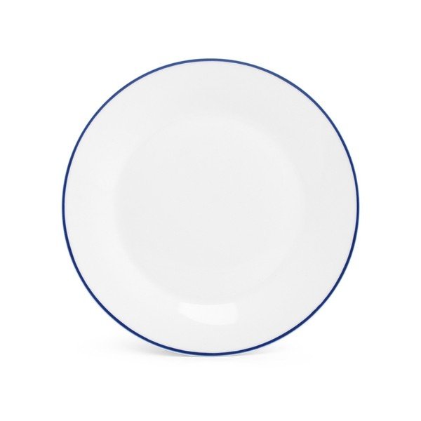 Bel desertni porcelanast krožnik ø 20 cm Basic White – BonBistro