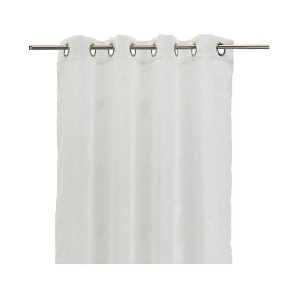 Bela zavesa iz žakarja 140x260 cm Mid Century – Casa Selección