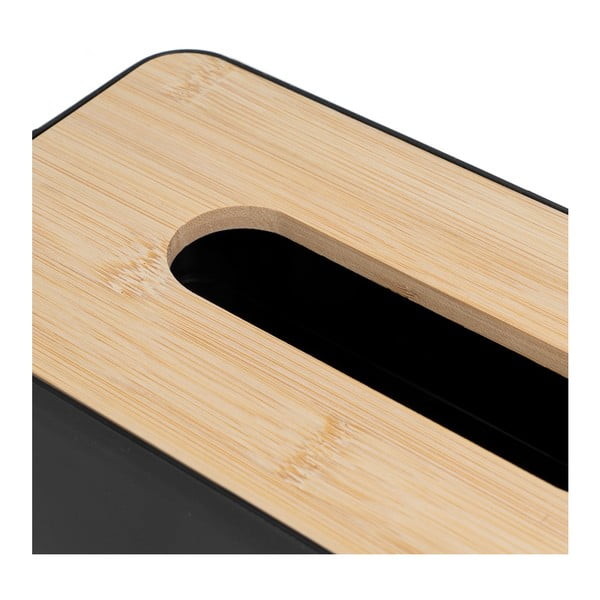 Škatla za robčke iz plastike in bambusa – Casa Selección-image-2