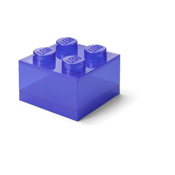 Vijolična plastična otroška škatla za shranjevanje 25x25x18 cm – LEGO®-image-3