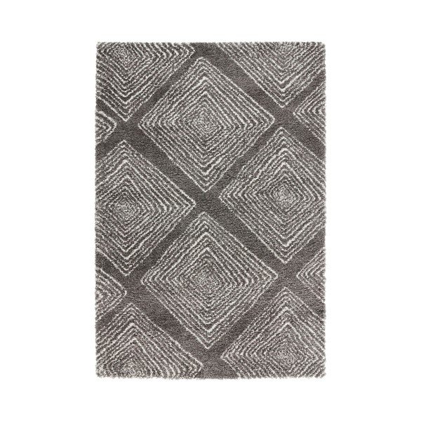 Temno siva preproga Mint Rugs Allure Grey II, 120 x 170 cm