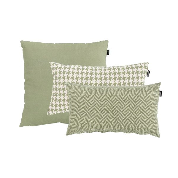 Zeleno-bela zunanja blazina Hartman Poule, 30 x 50 cm-image-1