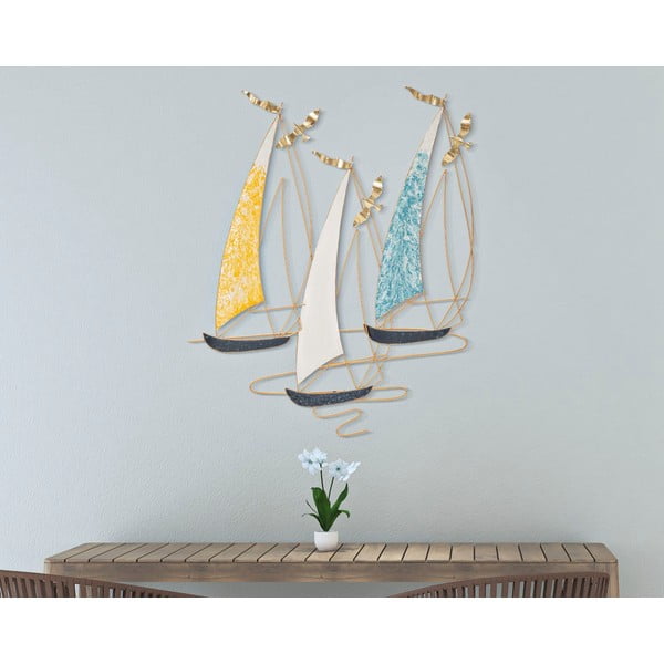 Kovinska stenska dekoracija 79x98 cm Vela – Mauro Ferretti-image-1