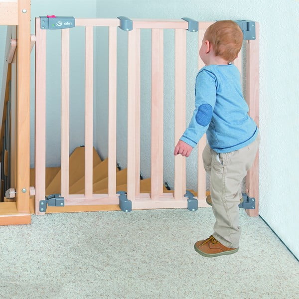 Varnostna ograja za stopnice iz masivne bukve v naravni barvi – Roba-image-2