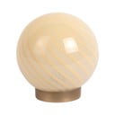 Svetlo rumena namizna svetilka s steklenim senčilom (višina 17 cm) Summer Globe – Leitmotiv