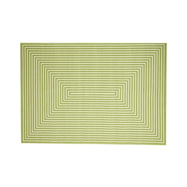 Zelena zunanja preproga Floorita Braid, 200 x 285 cm-image-1