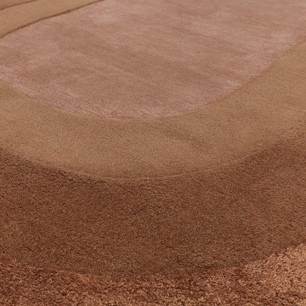 Opečnato oranžna ročno tkana preproga iz mešanice volne 160x230 cm Halo – Asiatic Carpets-image-3