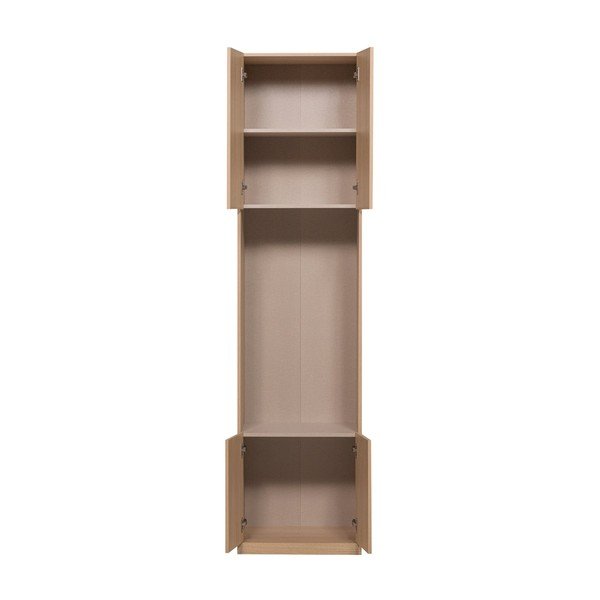 Modularna omara v naravni barvi 54x215 cm Build – WOOOD-image-3