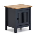 Siva lesena nočna omarica Marckeric Bruna