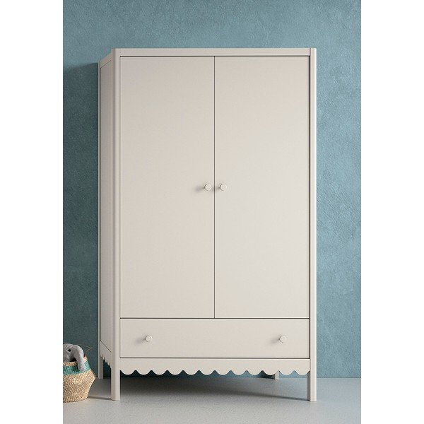 Bež otroška garderobna omara 110x190x55 cm Swingo – Vipack-image-1