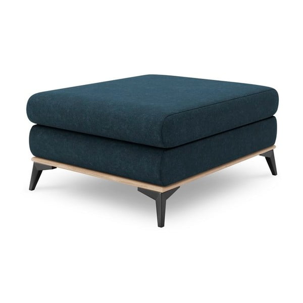 Petrolej moder puf Windsor & Co Sofas Planet