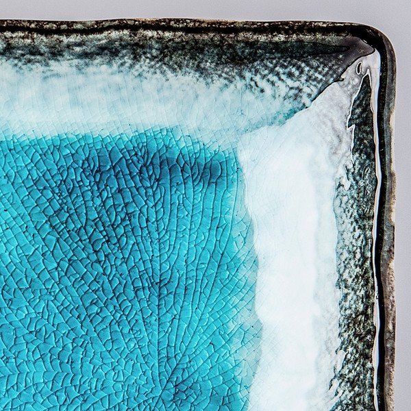 Moder keramičen krožnik MIJ Sky, 29 x 12 cm-image-2