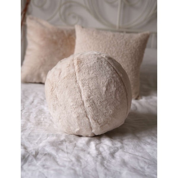 Okrasna blazina iz mikropliša ø 25 cm Top – Mioli Decor-image-2