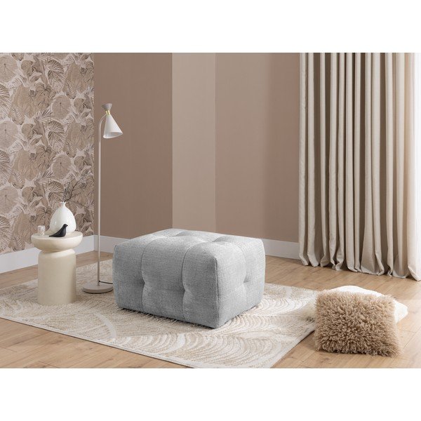Svetlo siv tabure Melva – Ropez-image-2