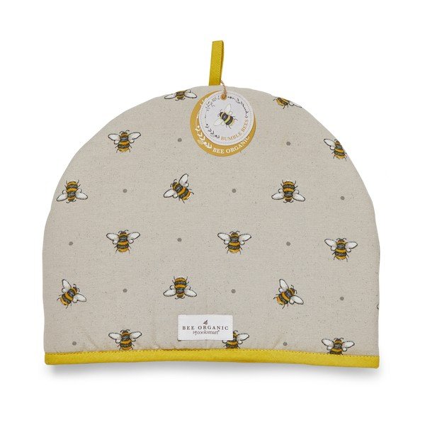 Bež-rumen bombažen pokrov za čajnik Cooksmart ® Bumble Bees-image-2