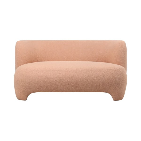 Bež/svetlo rjava sedežna garnitura iz tkanine bouclé 142 cm Ardor – Leitmotiv