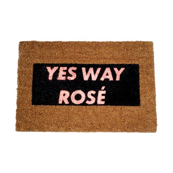 Rogoznica iz naravnega kokosovega vlakna Artsy Doormats Glitter Yes, 40 x 60 cm